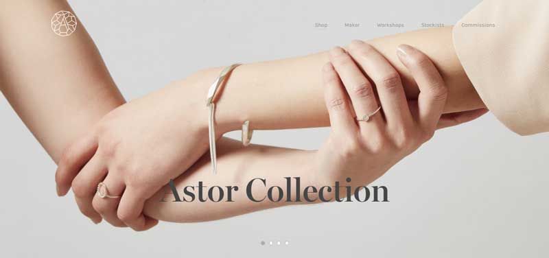 珠寶網(wǎng)站設(shè)計實例--Abby Seymour